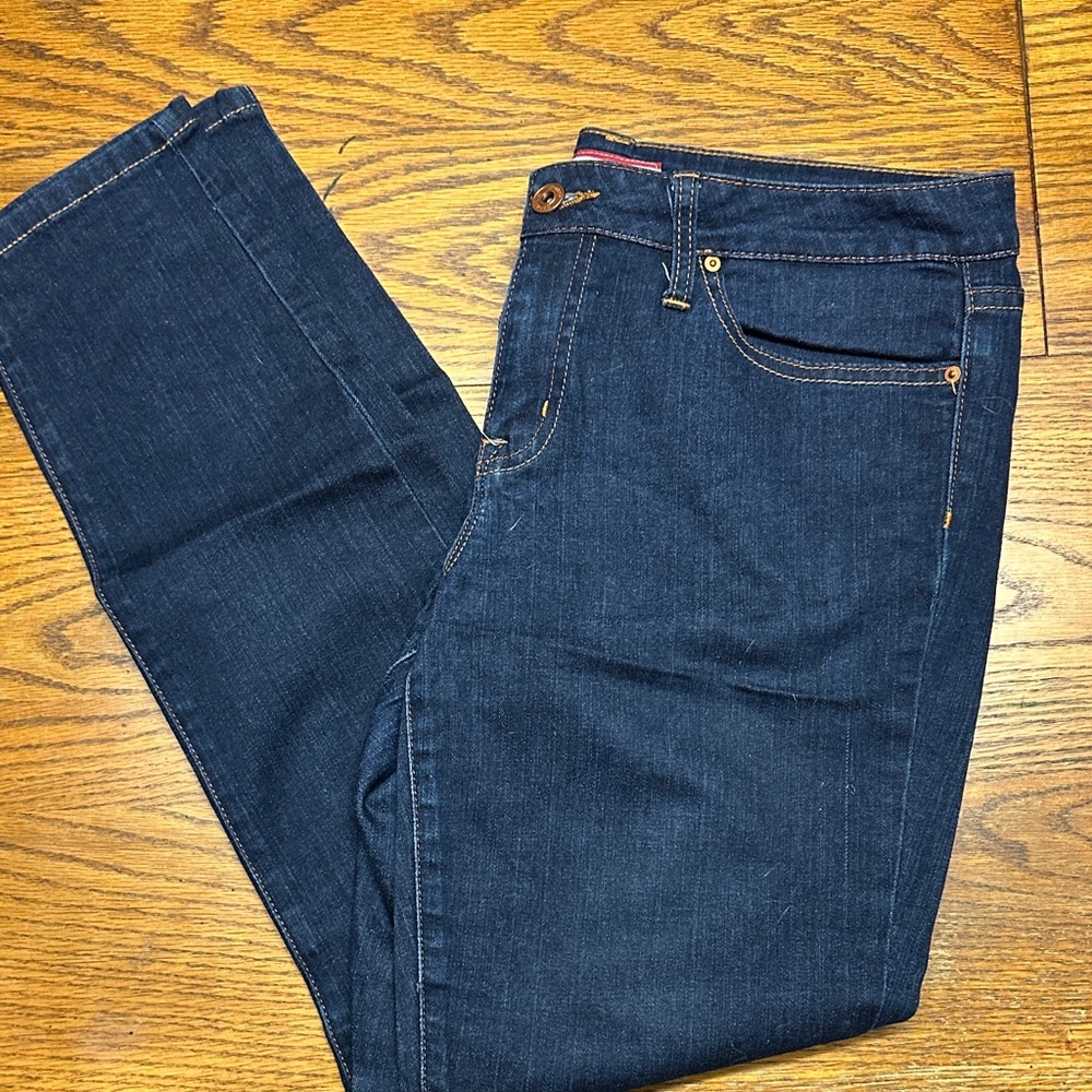 Tommy Hilfiger Women's Skinny Jeans - Dark Blue